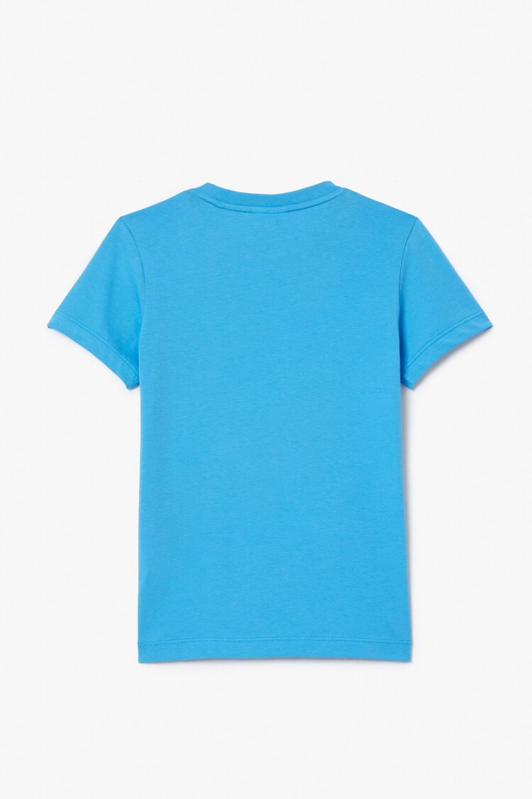 Lacoste Blue Plain T-Shirt - Image 2 of 7