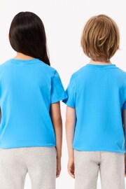 Lacoste Childrens Essential 100% Cotton T-Shirt - Image 5 of 7