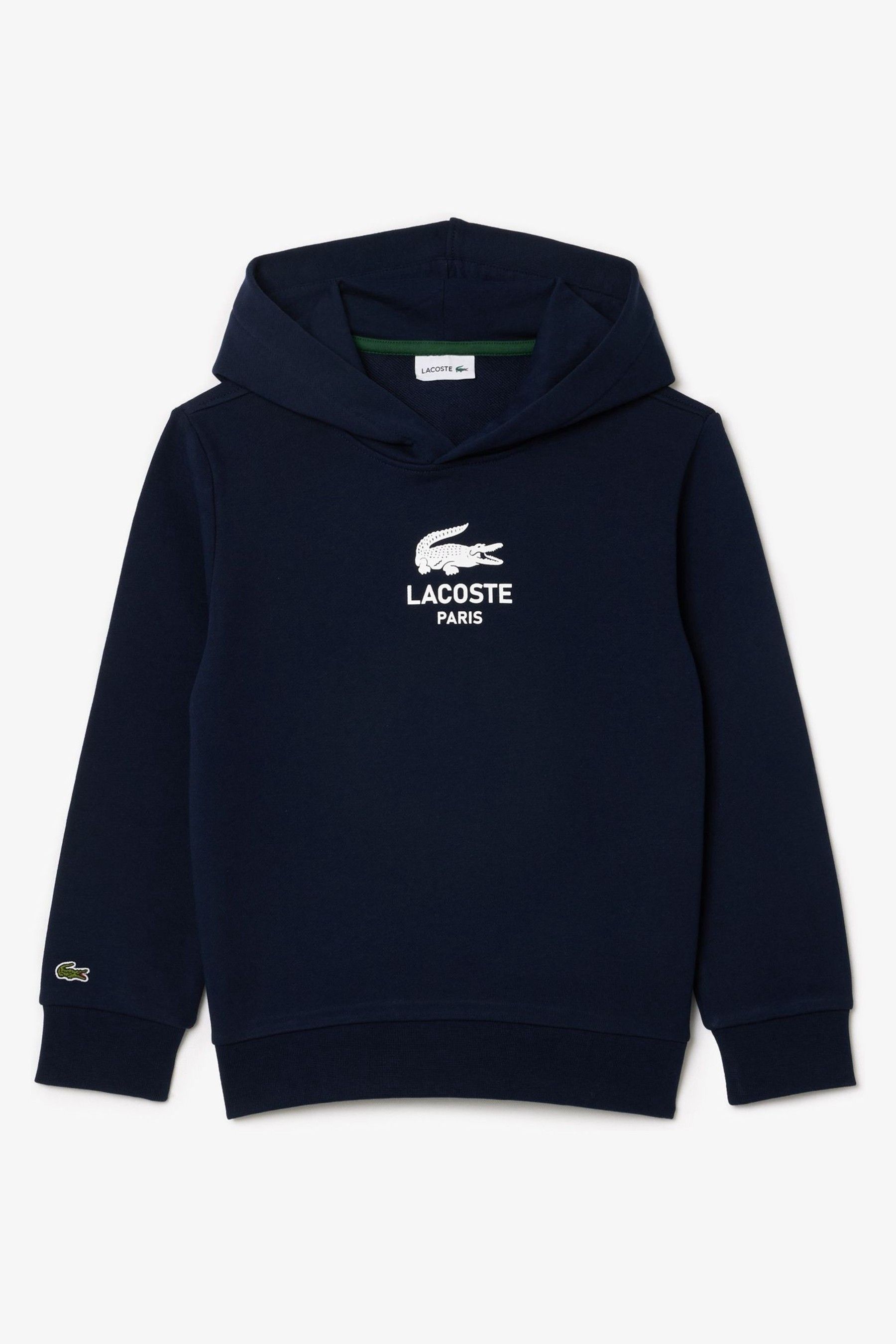 Buy Lacoste Blue Soft Branding Hoodie from Next Canada