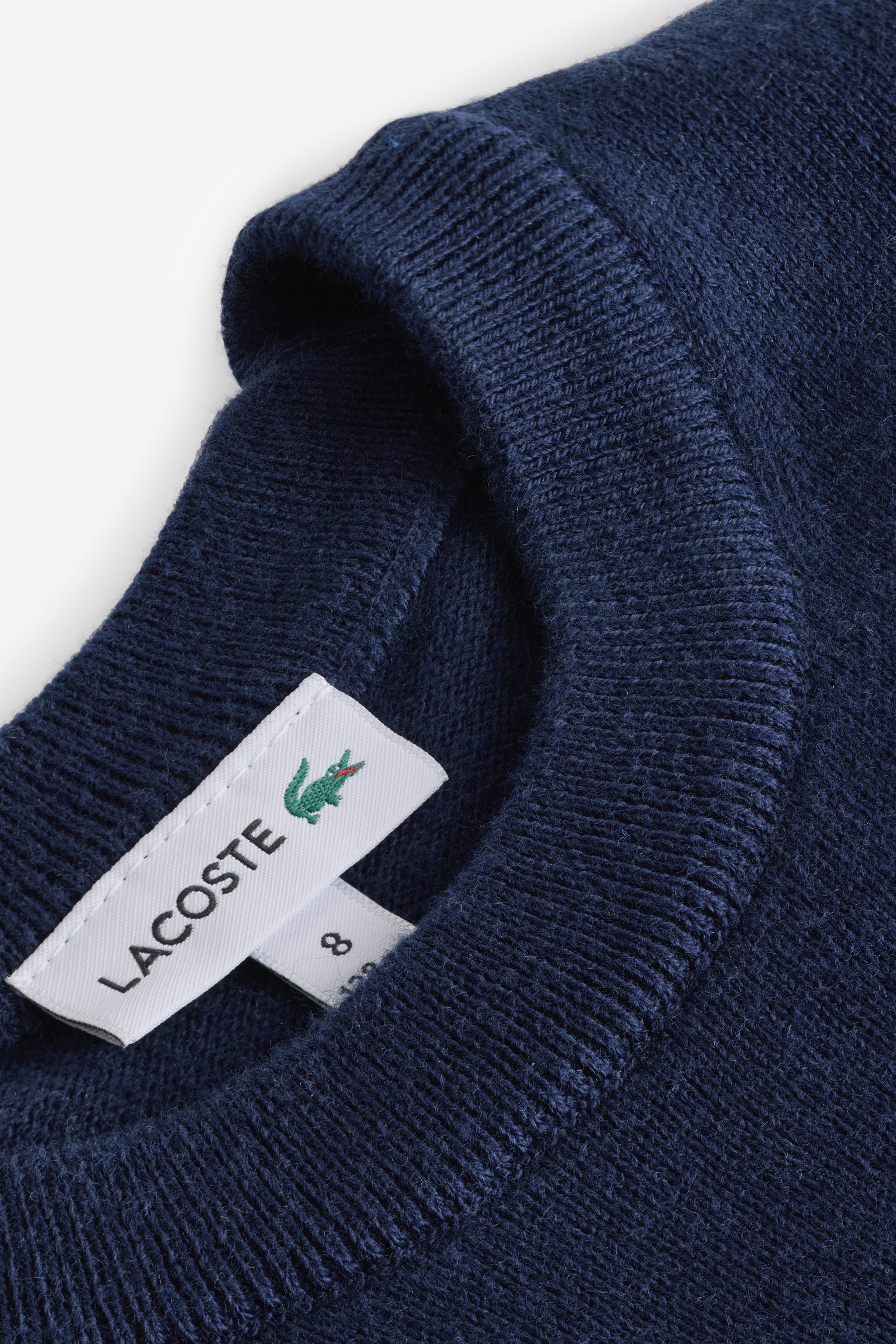 Buy Lacoste Blue Merino Blend Jumper from Next Canada