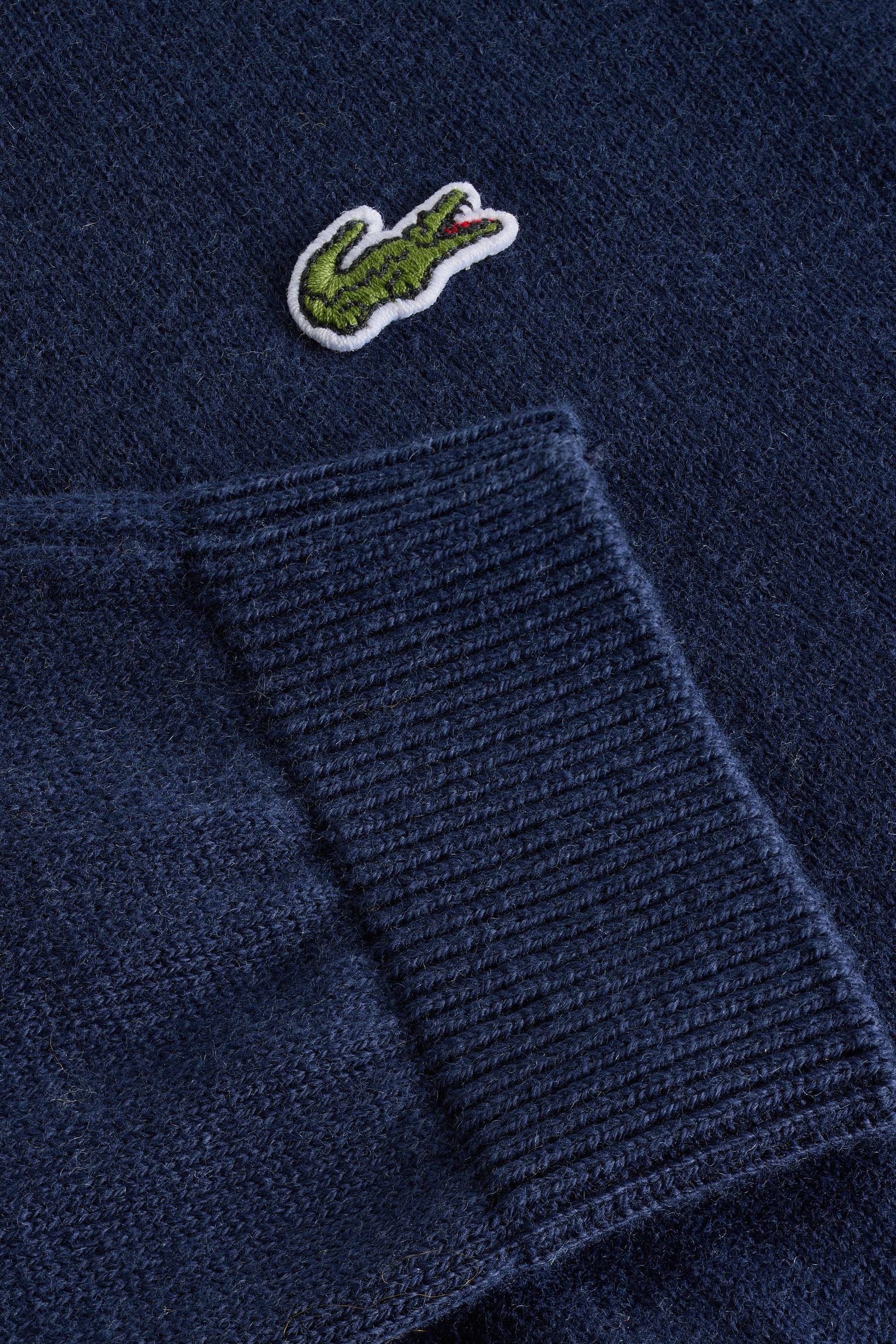 Buy Lacoste Blue Merino Blend Jumper from Next Canada