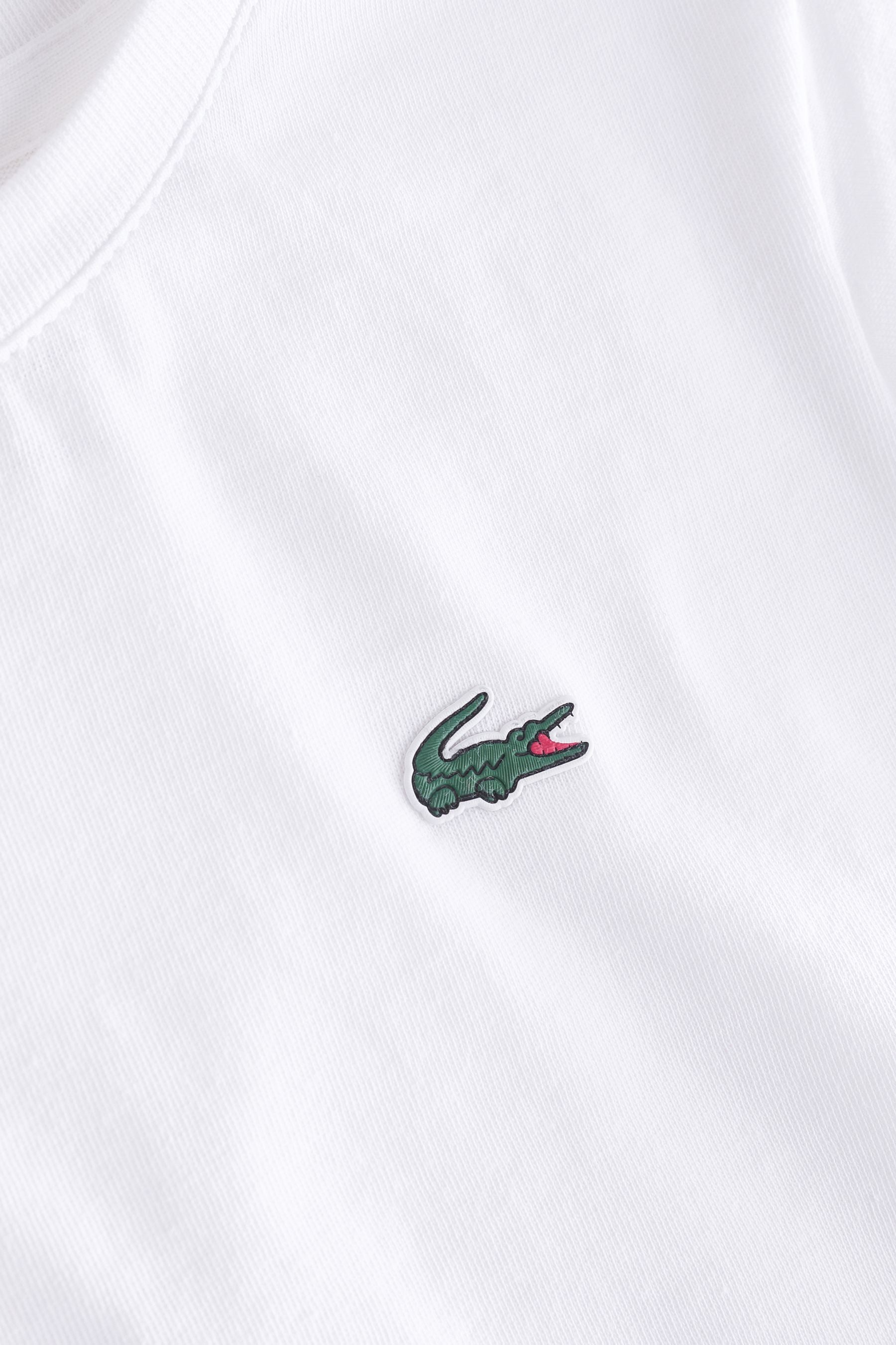 T shirt blanc lacoste cheap