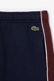 Lacoste Blue Colour Block Shorts - Image 3 of 8