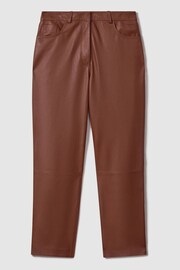 McLaren F1 Cropped Leather Trousers - Image 2 of 6