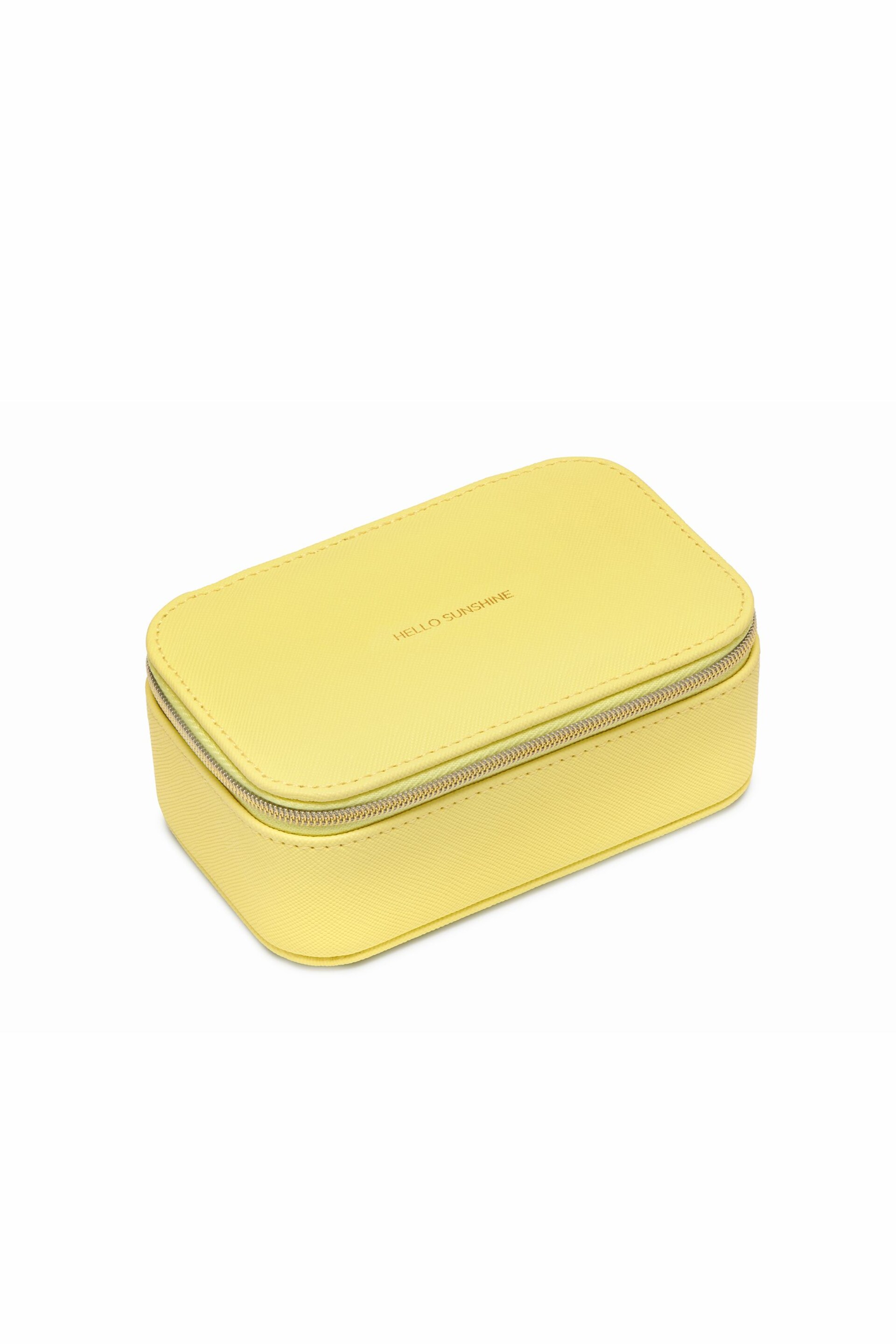 Estella Bartlett Yellow Mini Jewellery Box - Image 1 of 3