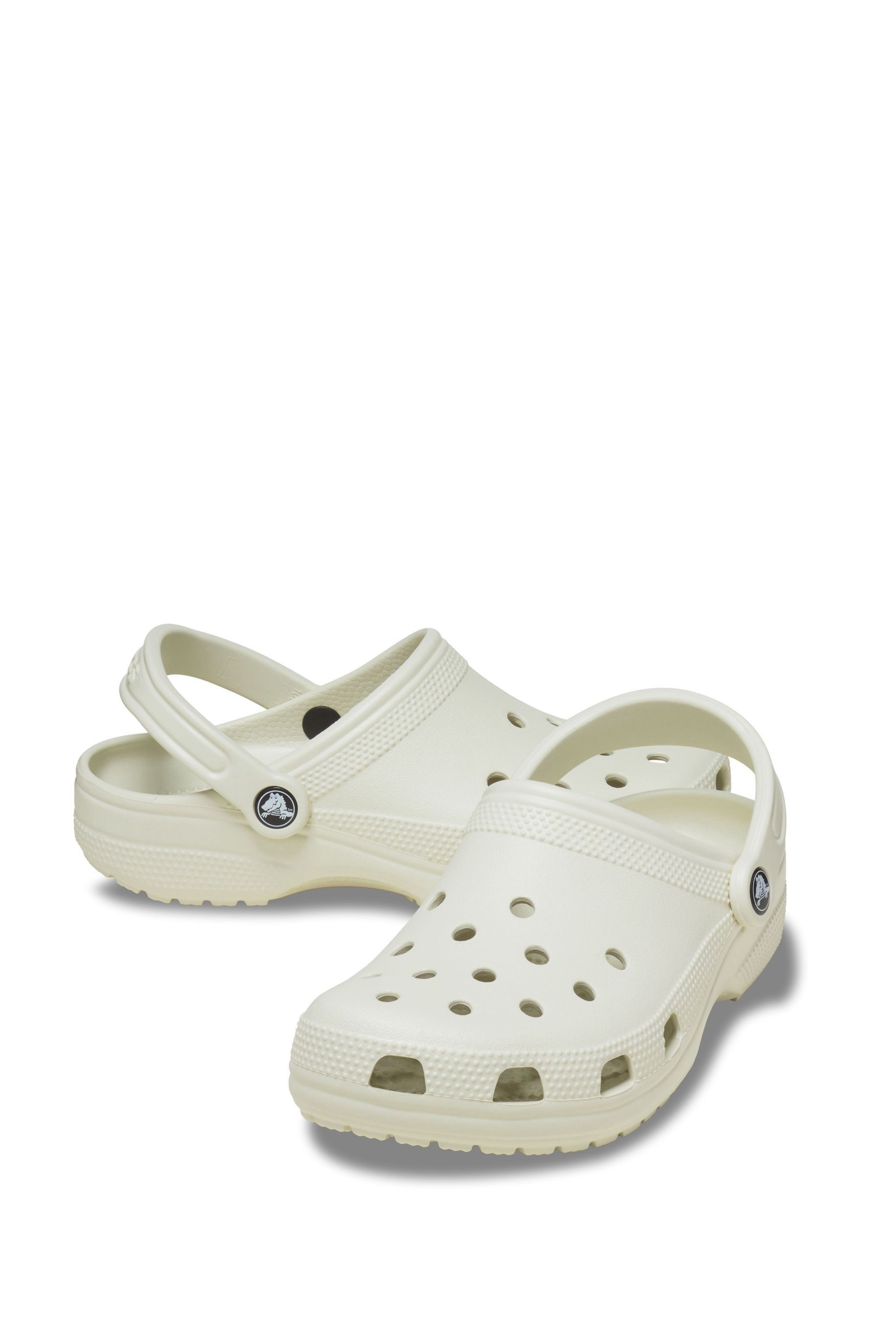 Crocs Off White Adults Classic Clogs
