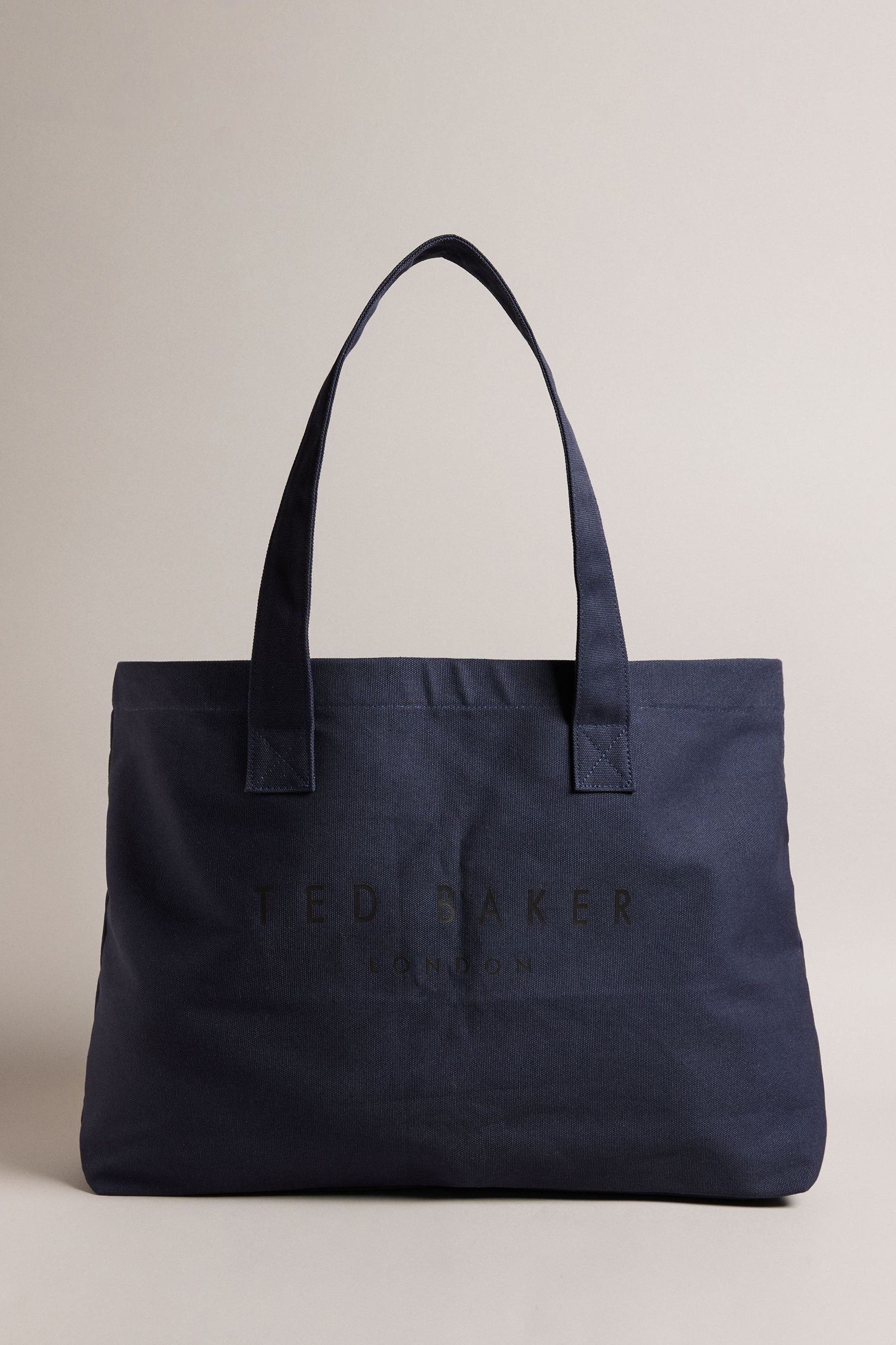Buy Ted Baker Blue Lukkee Canvas Beach Bag from Next Qatar