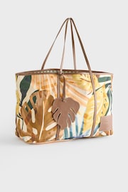 Never Fully Dressed Palm Printed Beach Black Bag - Image 4 of 8