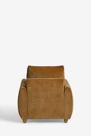 Relaxed Chenille Toffee Brown Lennox Lennox Arm Chair - Image 2 of 8