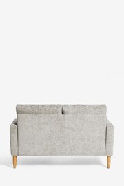 Chunky Chenille Light Grey Murphy Compact 2 Seater Sofa In A Box - Image 2 of 7