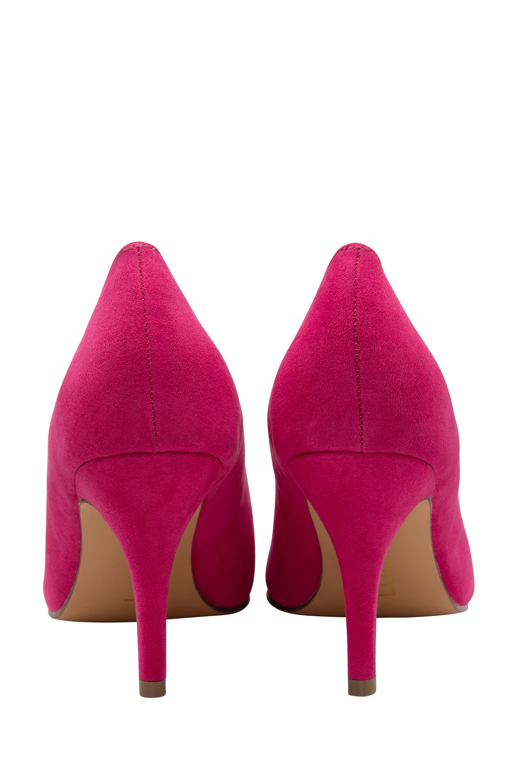 Pink low heel court shoes hotsell