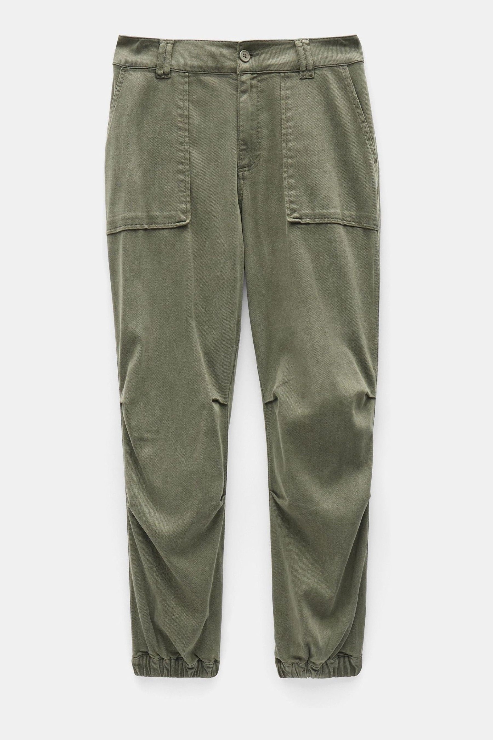 Hush Green Riley Washed Cargo Trousers - Image 5 of 5