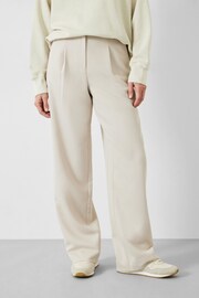 Hush Cream Tabitha Twill Trousers - Image 1 of 5