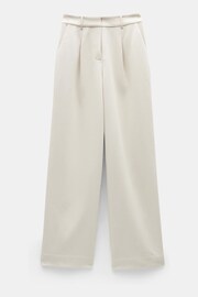 Hush Cream Tabitha Twill Trousers - Image 5 of 5