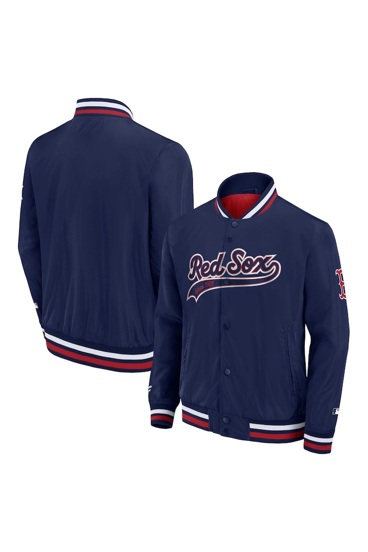 Fanatics Blue Boston Sox Sateen Jacket - Image 1 of 3