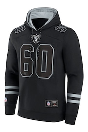 Fanatics NFL Las Vegas Raiders Foundations Pullover Black Hoodie - Image 2 of 3