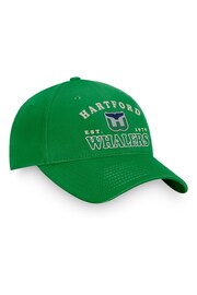 Fanatics Green NHL Hartford Whalers Heritage Unstructured Adjustable 100% Cotton Cap - Image 3 of 4