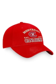 Fanatics Red NHL Montreal Canadiens Heritage Unstructured Adjustable Cap Unisex - Image 1 of 4