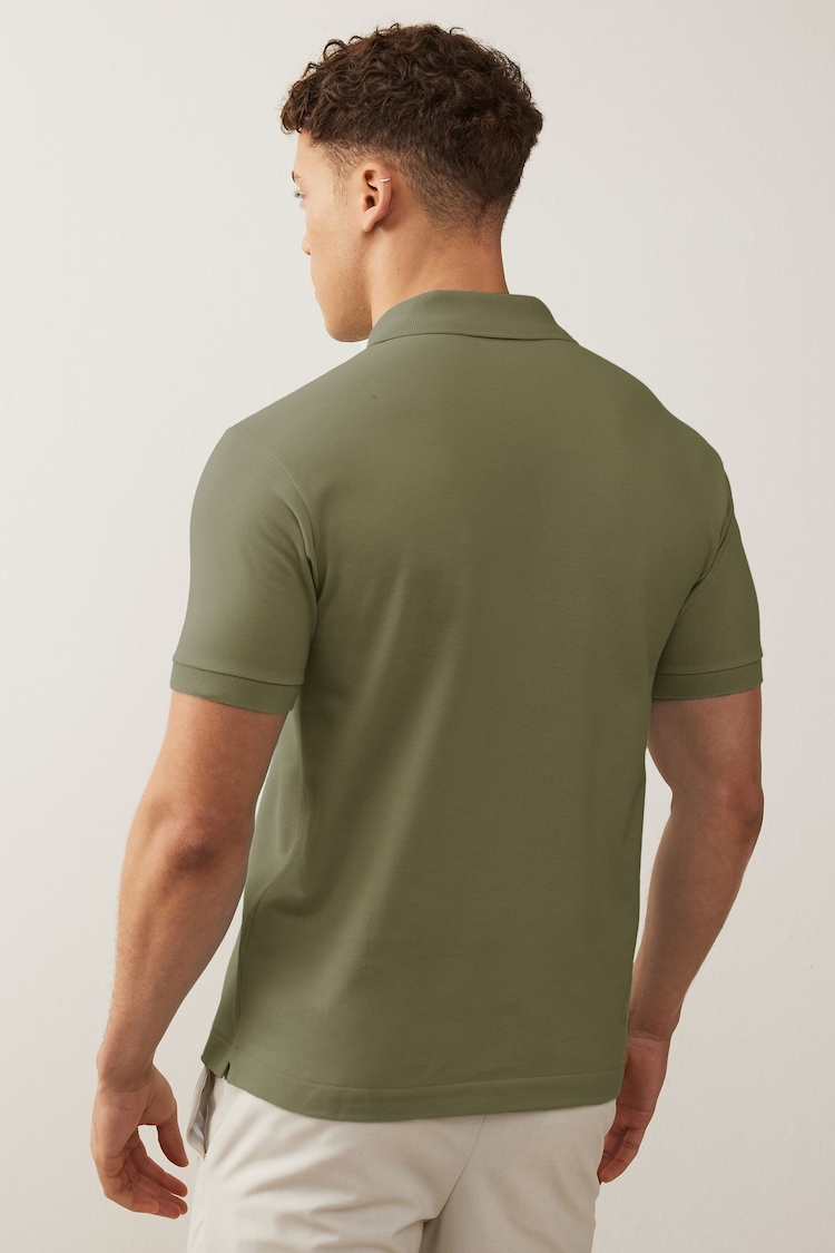 Lacoste 100% Cotton Polo Shirt - Image 2 of 5