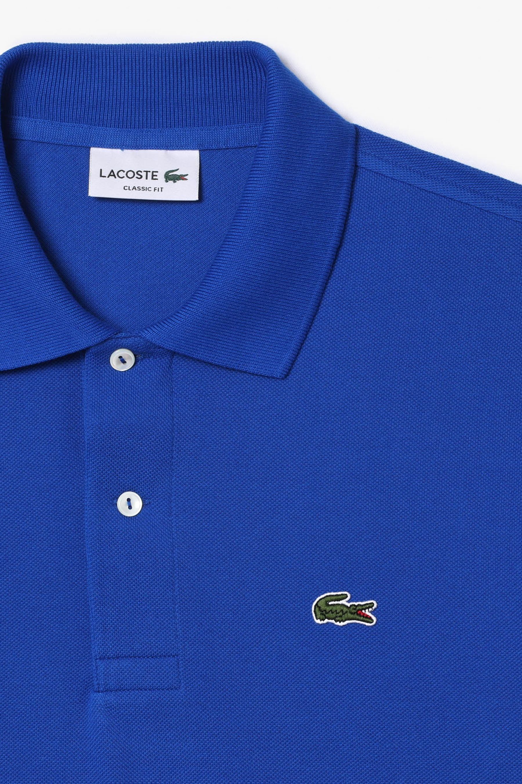 Buy Lacoste Blue Originals L1212 100 Cotton Polo Shirt from Next Malta