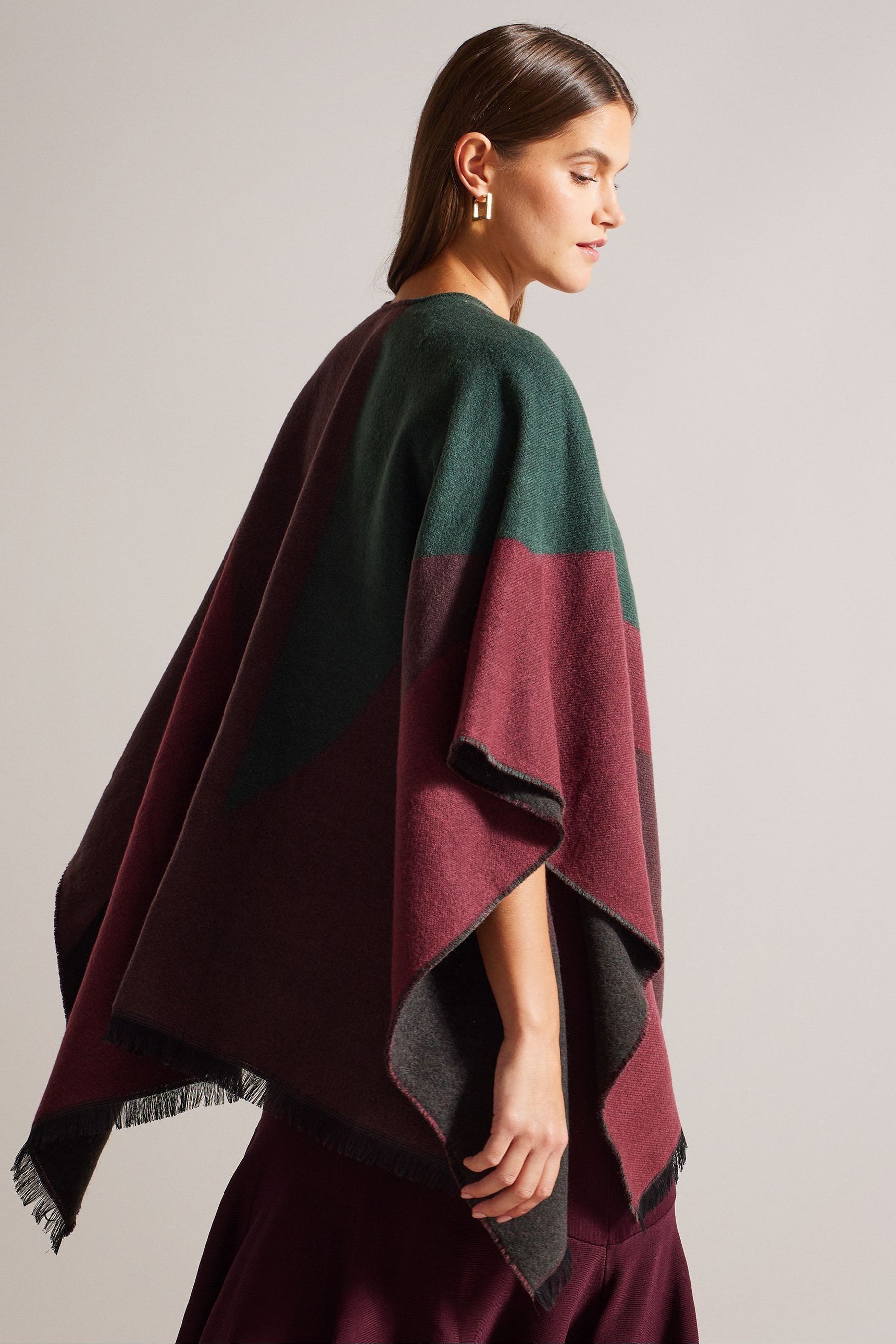 Ted baker poncho coat online