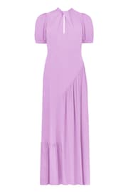 Ro&Zo Purple Scarlett Keyhole Front Maxi Dress - Image 7 of 7