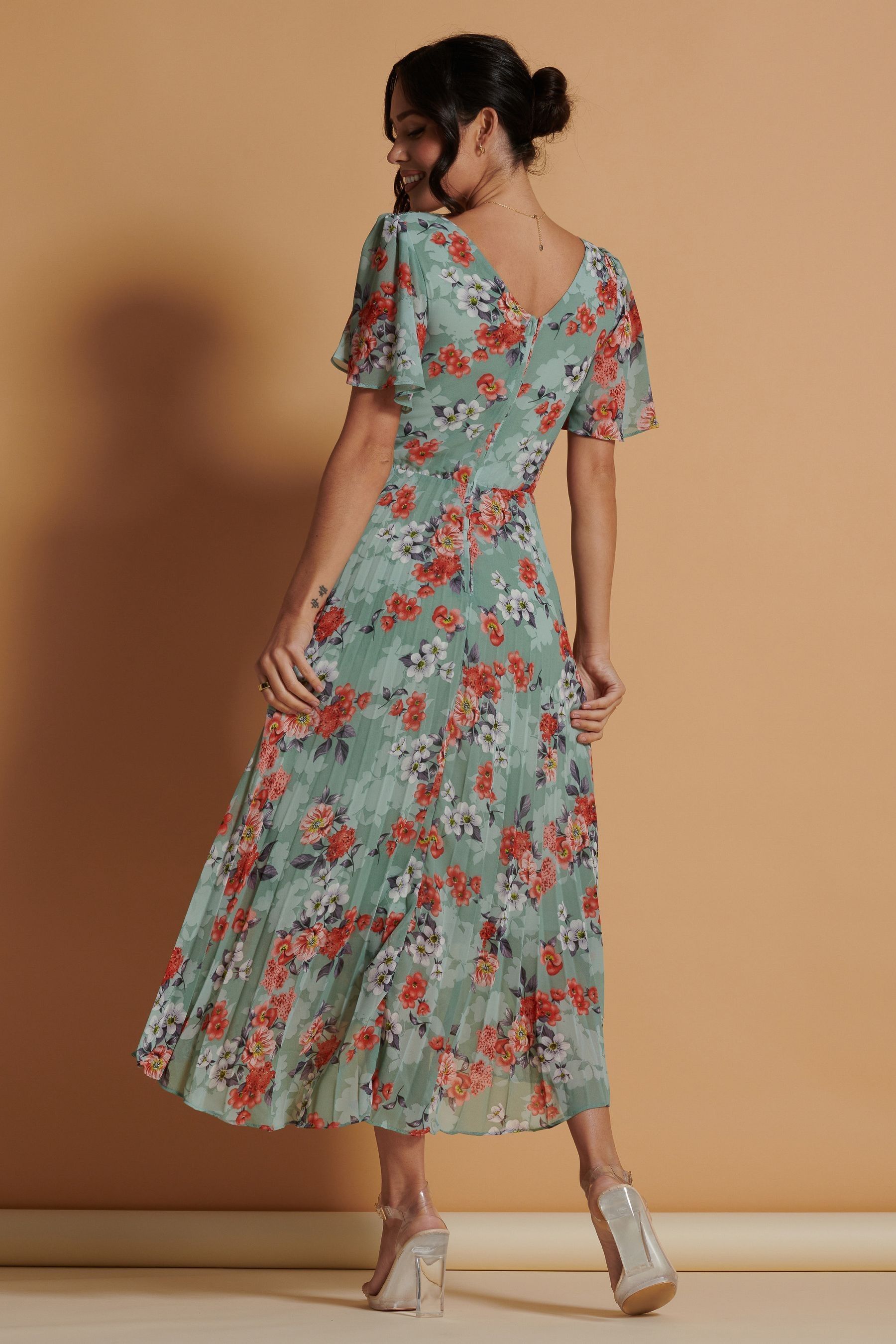 Jolie moi midi dresses top