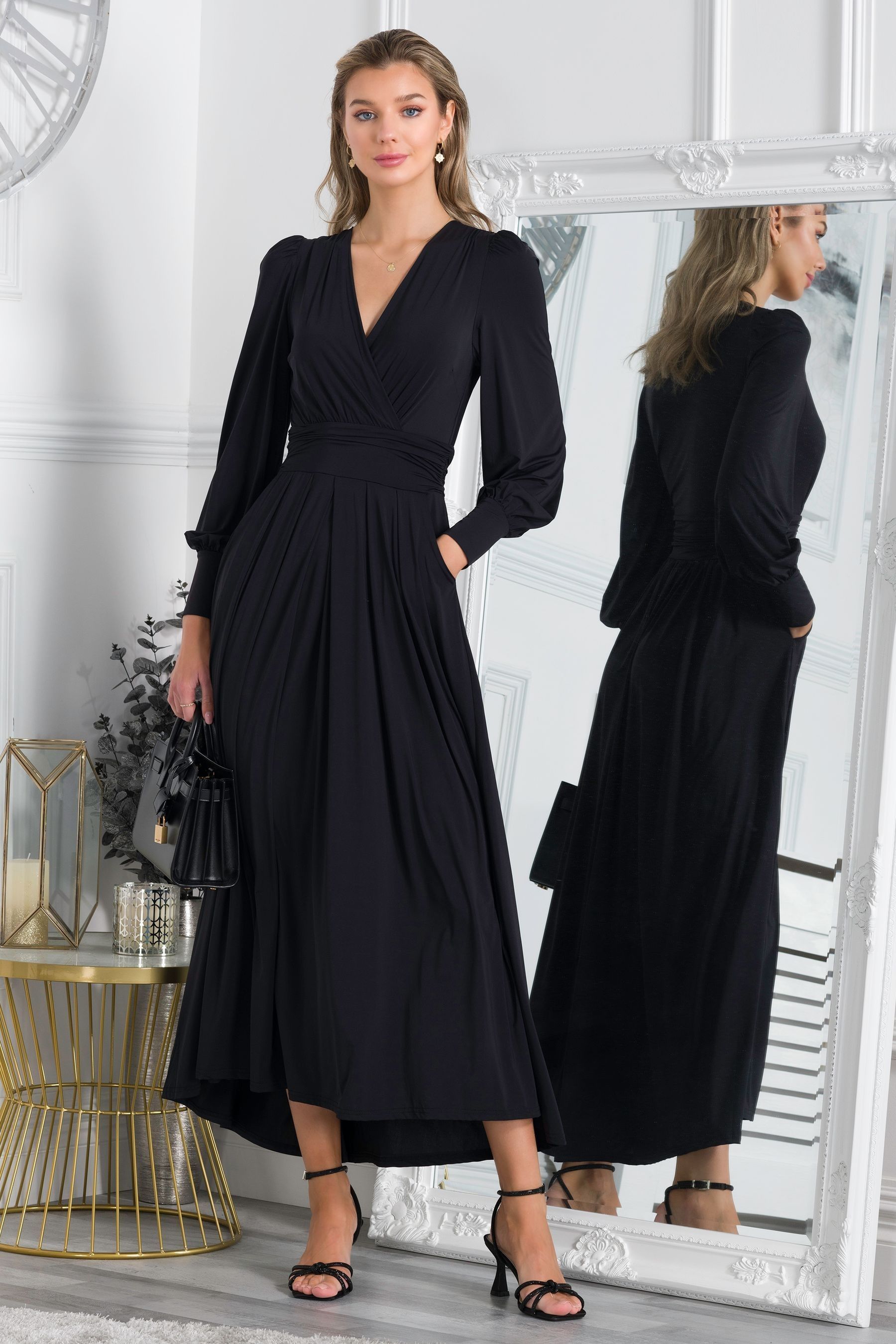 Maxi dresses with sleeves canada clearance
