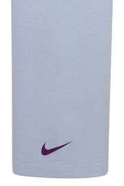 Nike Blue Infant Prep in your Step Half Zip Top and Shorts Set - Image 6 of 6