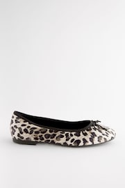 Leopard Regular/Wide Fit Forever Comfort® Ballerinas Shoes - Image 7 of 10