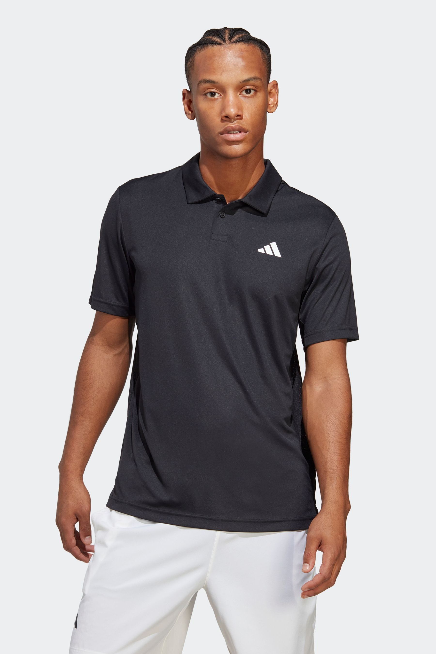 Buy adidas Black Club Tennis Polo Shirt from the Next UK online shop