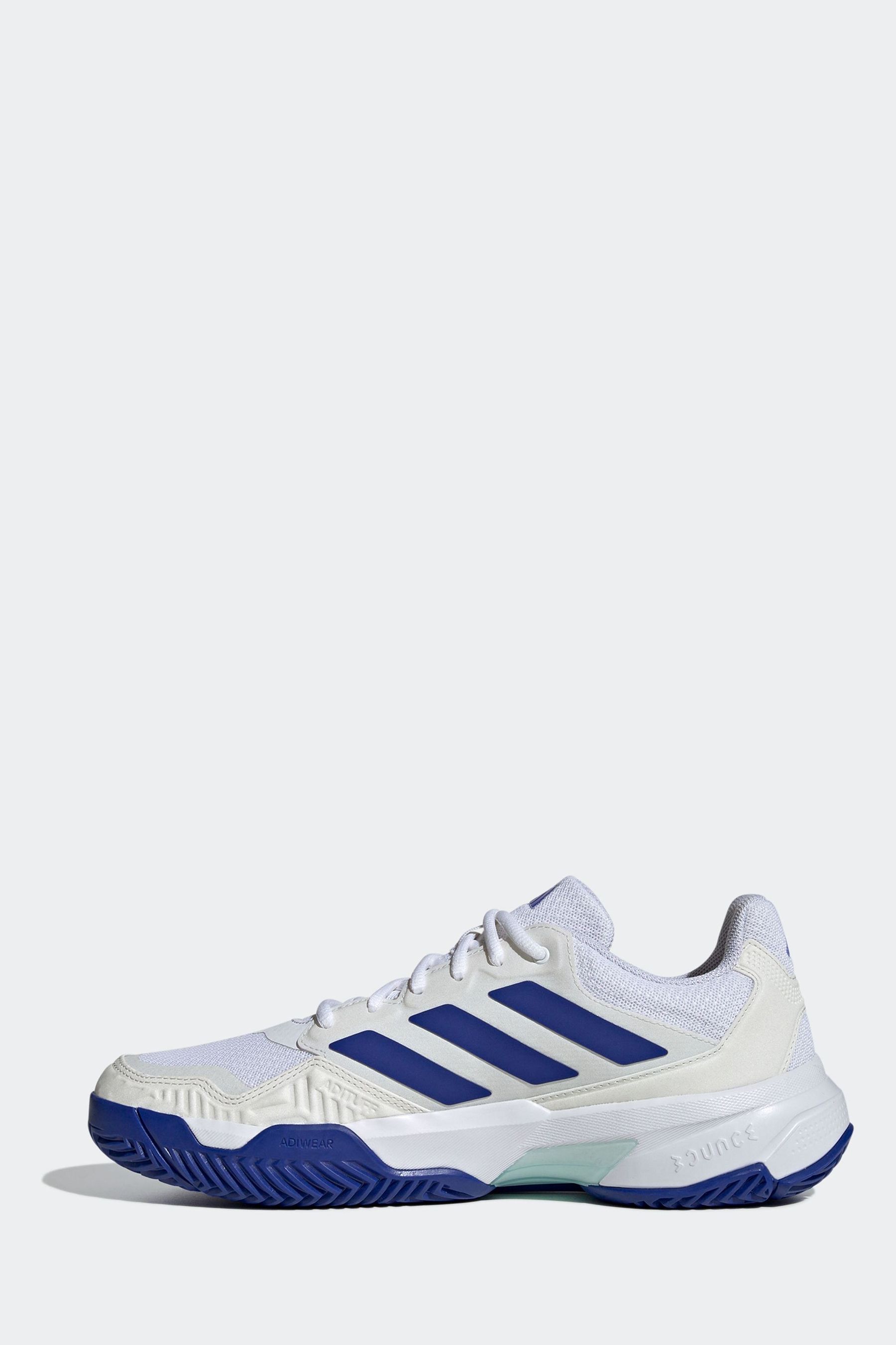 Buy adidas White Aqua Courtjam Control 3 Tennis Shoes from Next Hong Kong