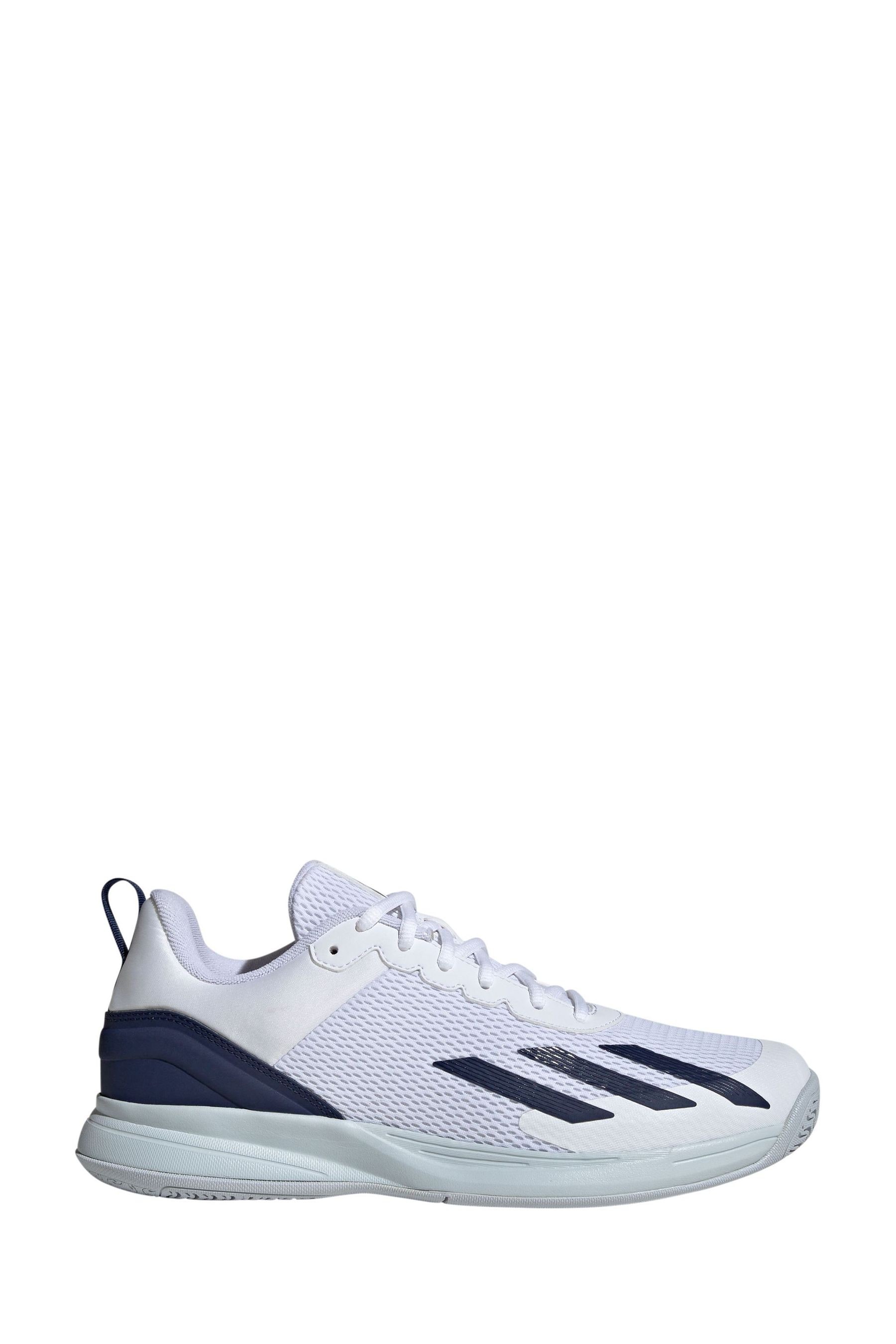 Buy adidas White Blue Courtflash Speed Tennis Trainers from Next Thailand