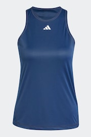 adidas Navy Club Tennis Tank Top - Image 6 of 8