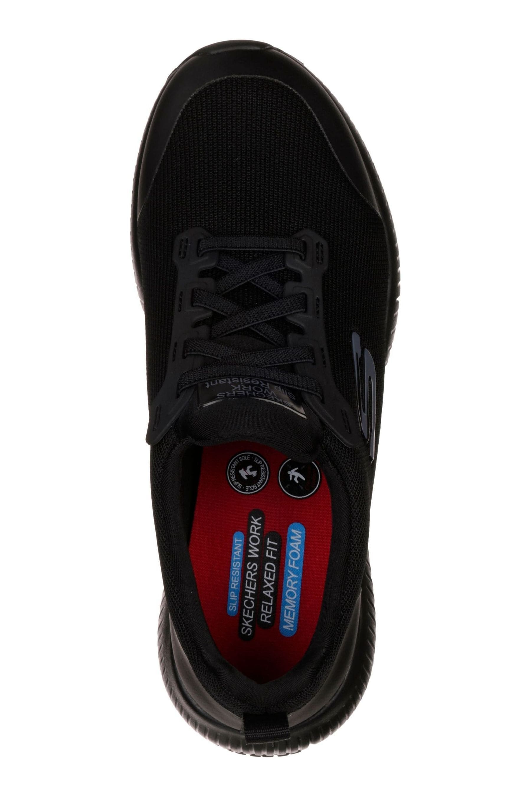 Buy Skechers Black Standard Fit Squad Slip Resistant Work Trainers from the Next UK online shop