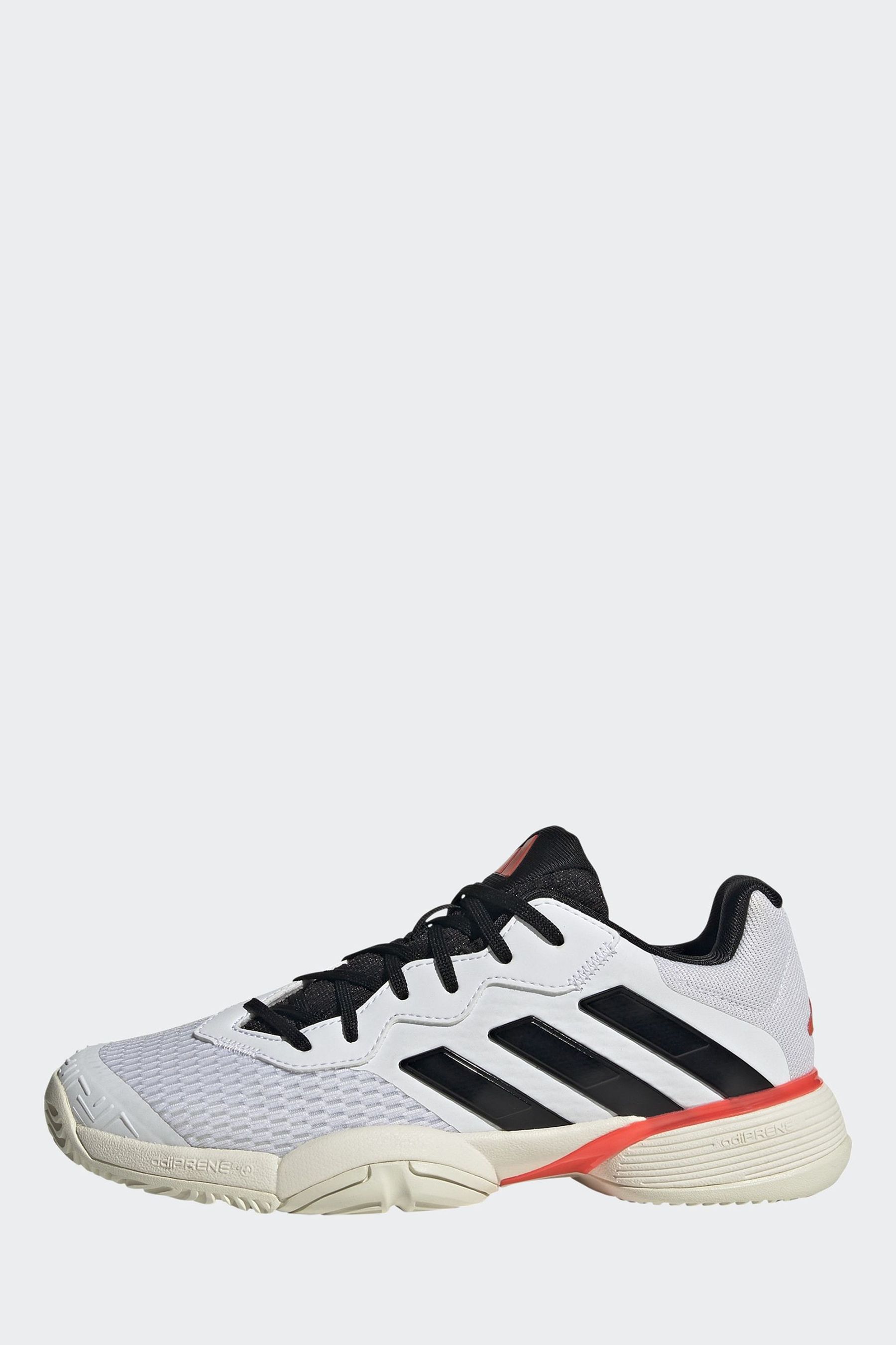 Buy adidas White Black Kids Barricade Tennis Shoes from the Next UK online shop