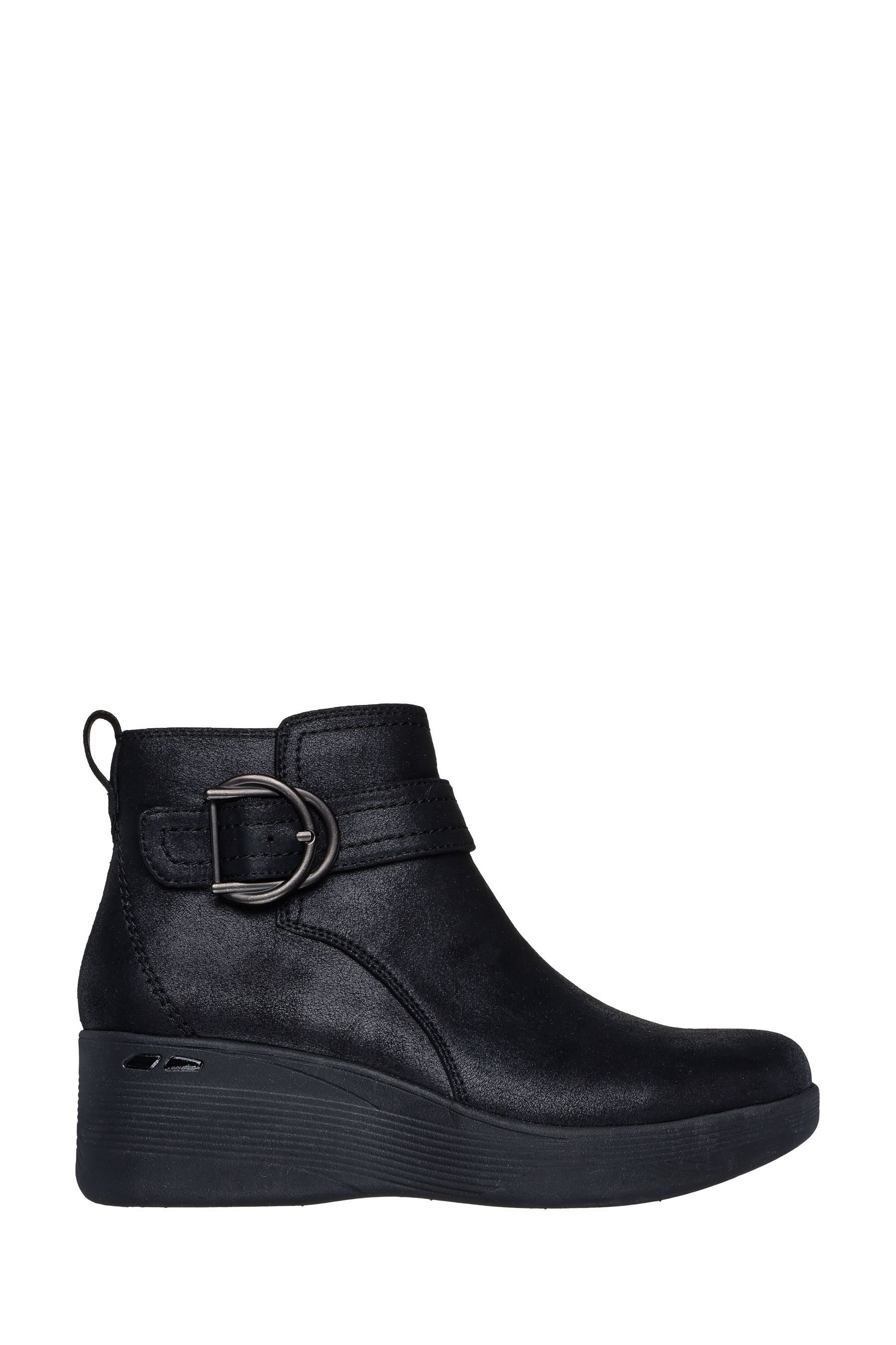 Ladies skechers ankle boots clearance