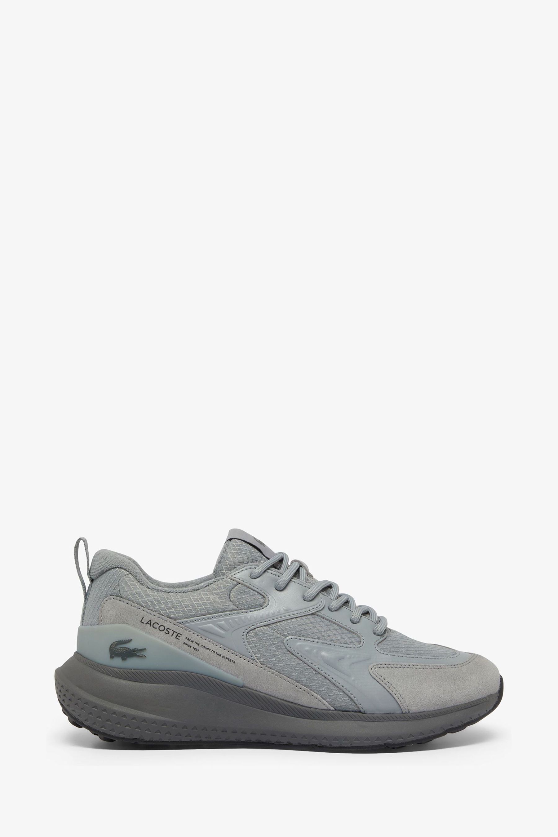Buy Lacoste Grey L003 Evo Trainers from Next Luxembourg