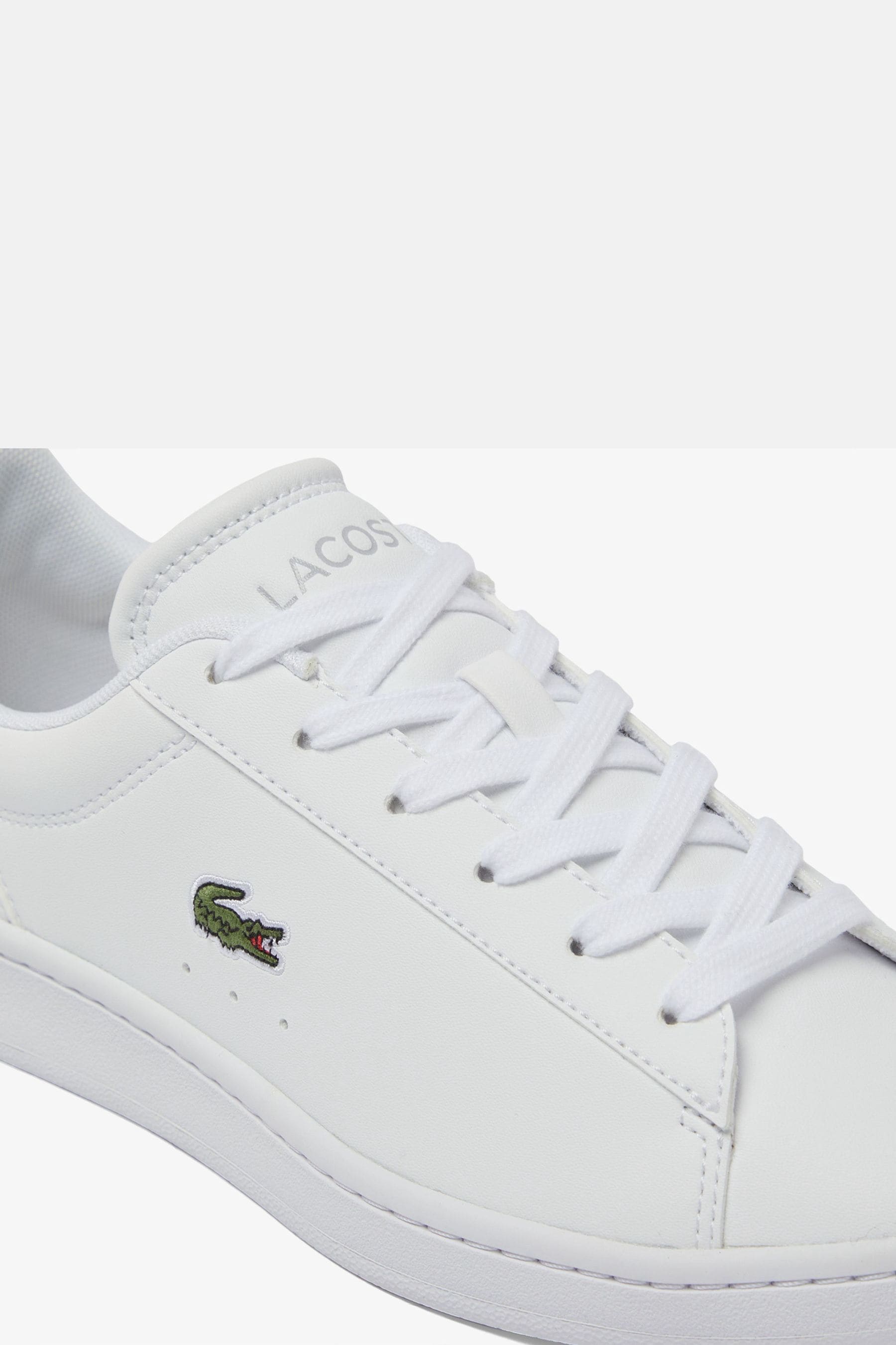 Buy Lacoste Carnaby White Trainers from Next Luxembourg