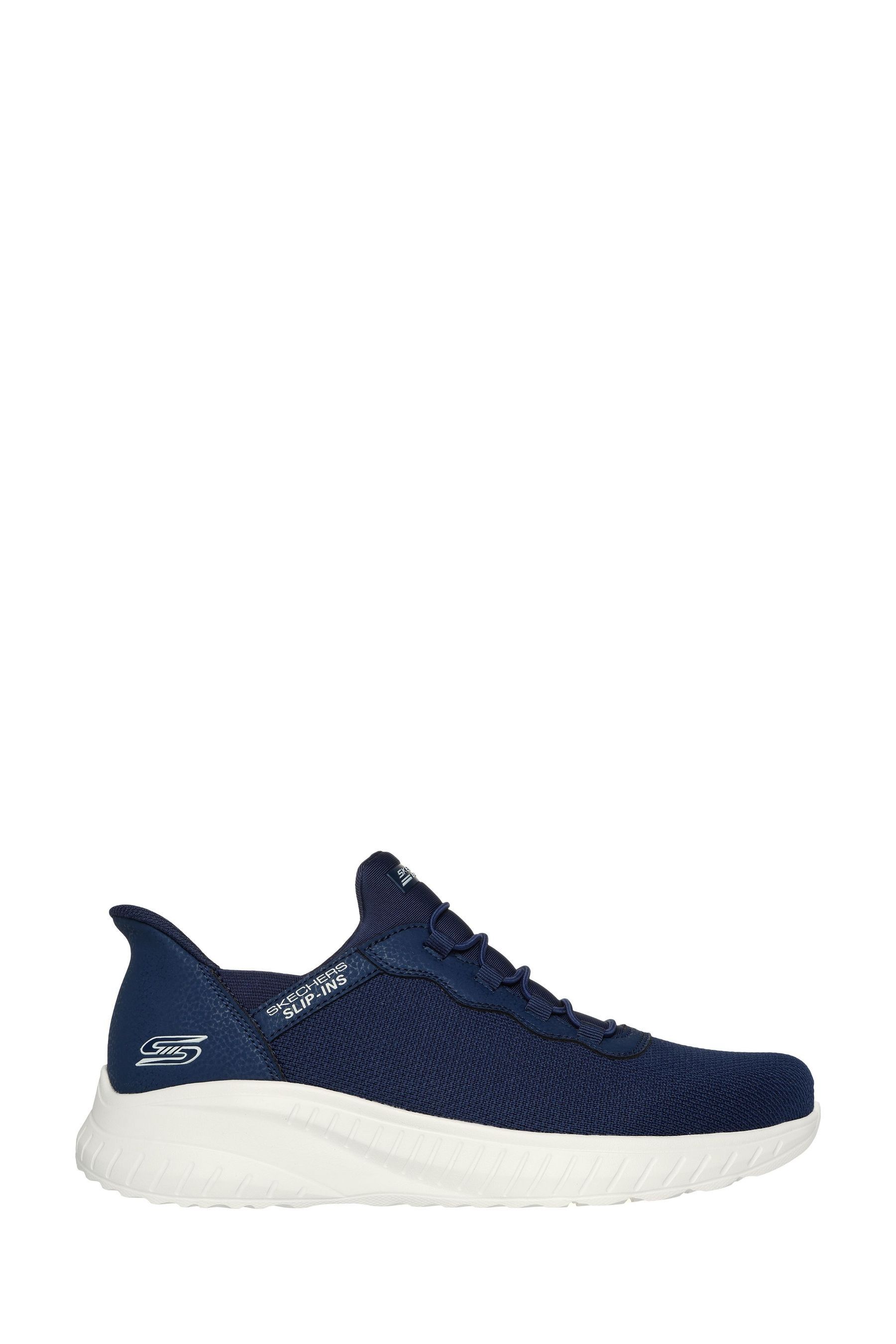 Buy Skechers Navy Bobs Squad Chaos Daily Hype Slip In Trainers from Next France