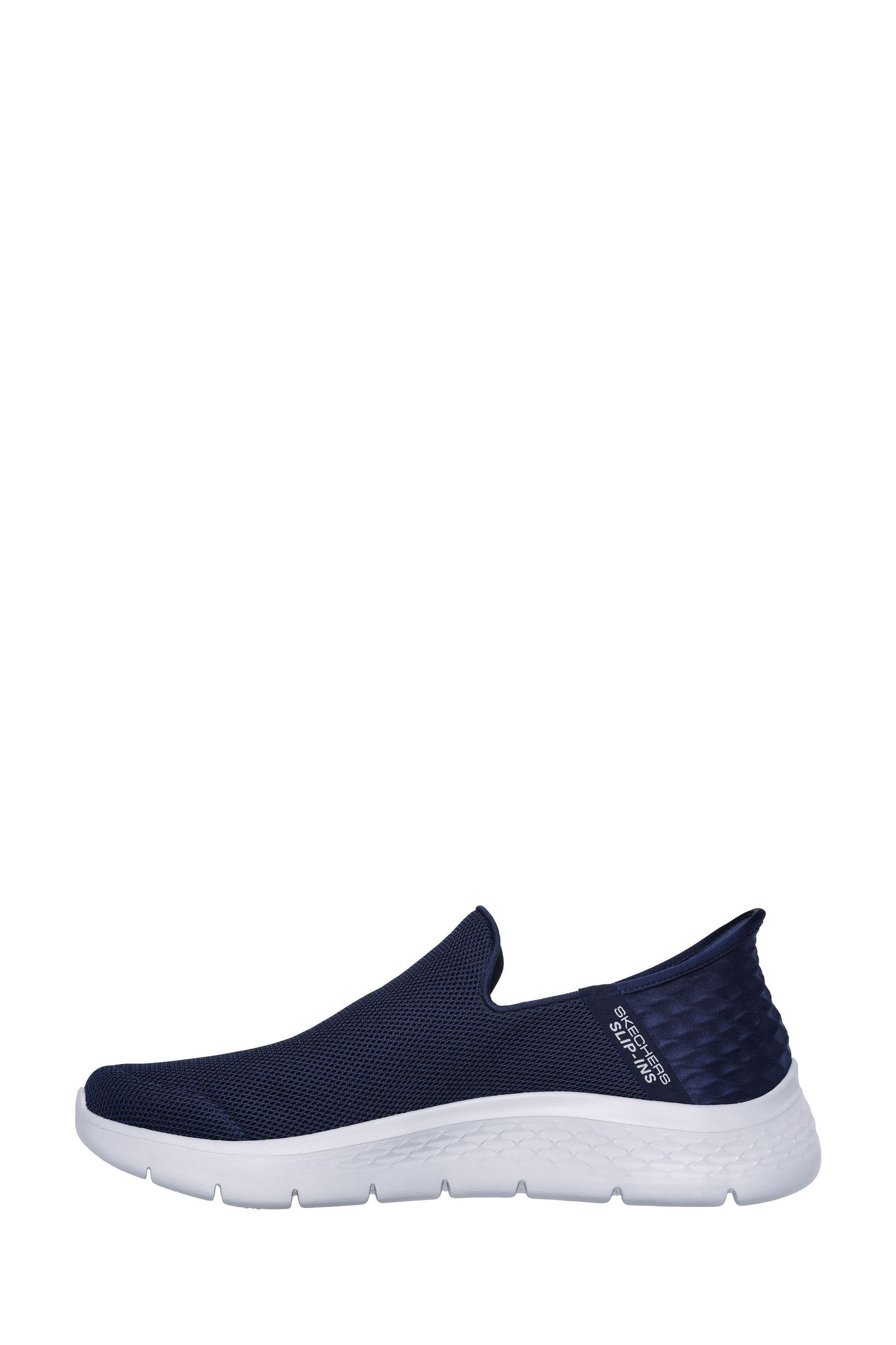Buy Skechers Navy Go Walk Flex Slip In Trainers from the Next UK online shop