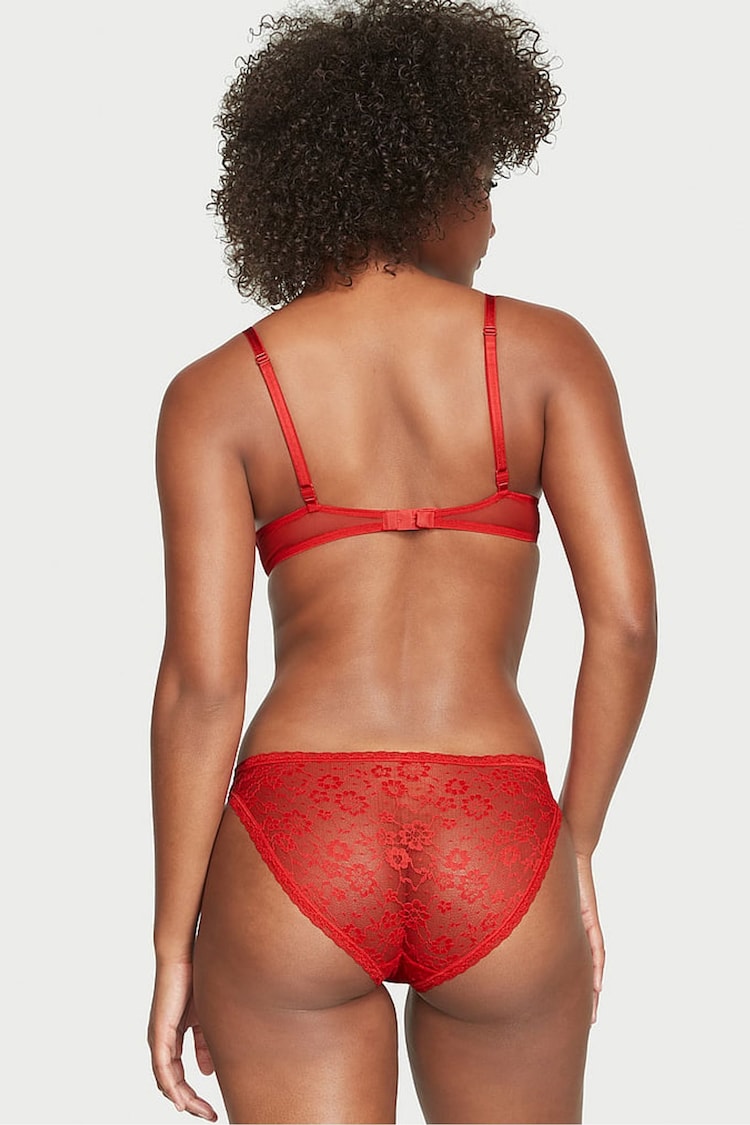 Victoria's Secret Lipstick Red Bikini Knickers - Image 2 of 3