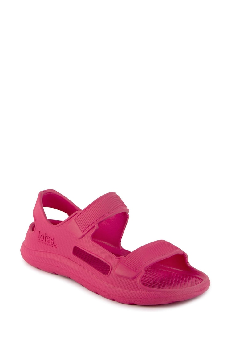 Totes Pink Solbounce Kids Sport Sandals - Image 2 of 5