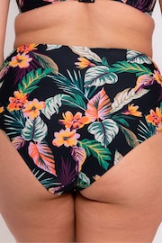 Curvy Kate Cuba Libre High Waist Black Bikini Bottoms - Image 3 of 4