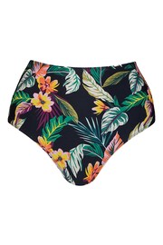 Curvy Kate Cuba Libre High Waist Black Bikini Bottoms - Image 4 of 4