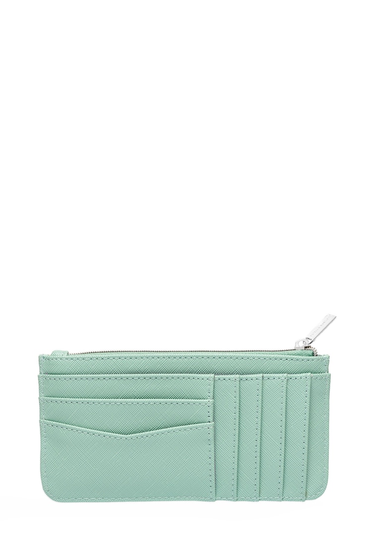 Estella Bartlett Green Treat yourself' Spearmint Long Card Purse - Image 3 of 3