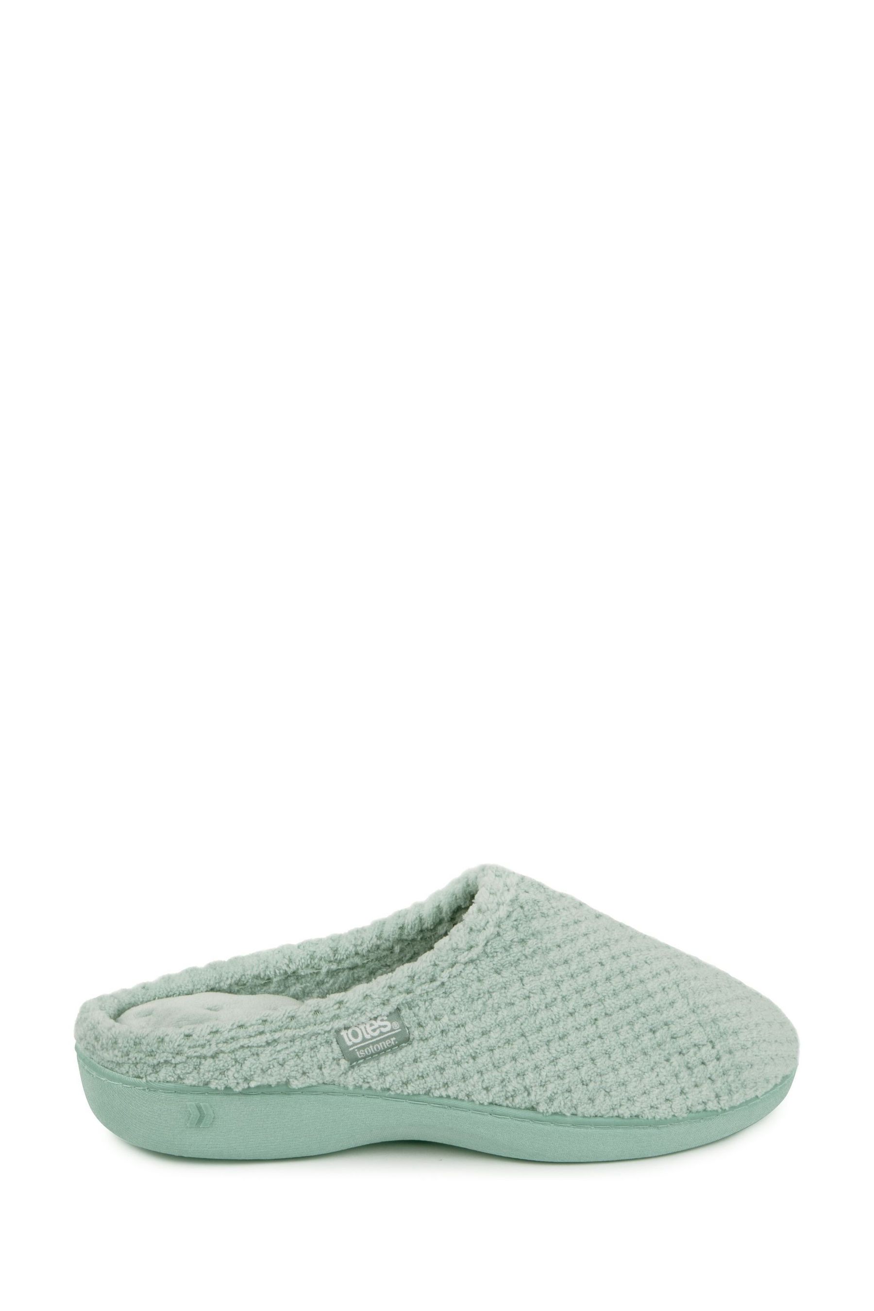 Isotoner ladies popcorn terry mule slippers deals