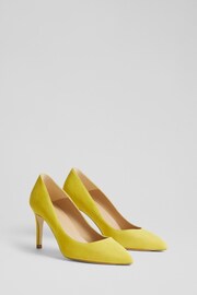 LK Bennett Suede Pointed Toe Courts - Image 2 of 3