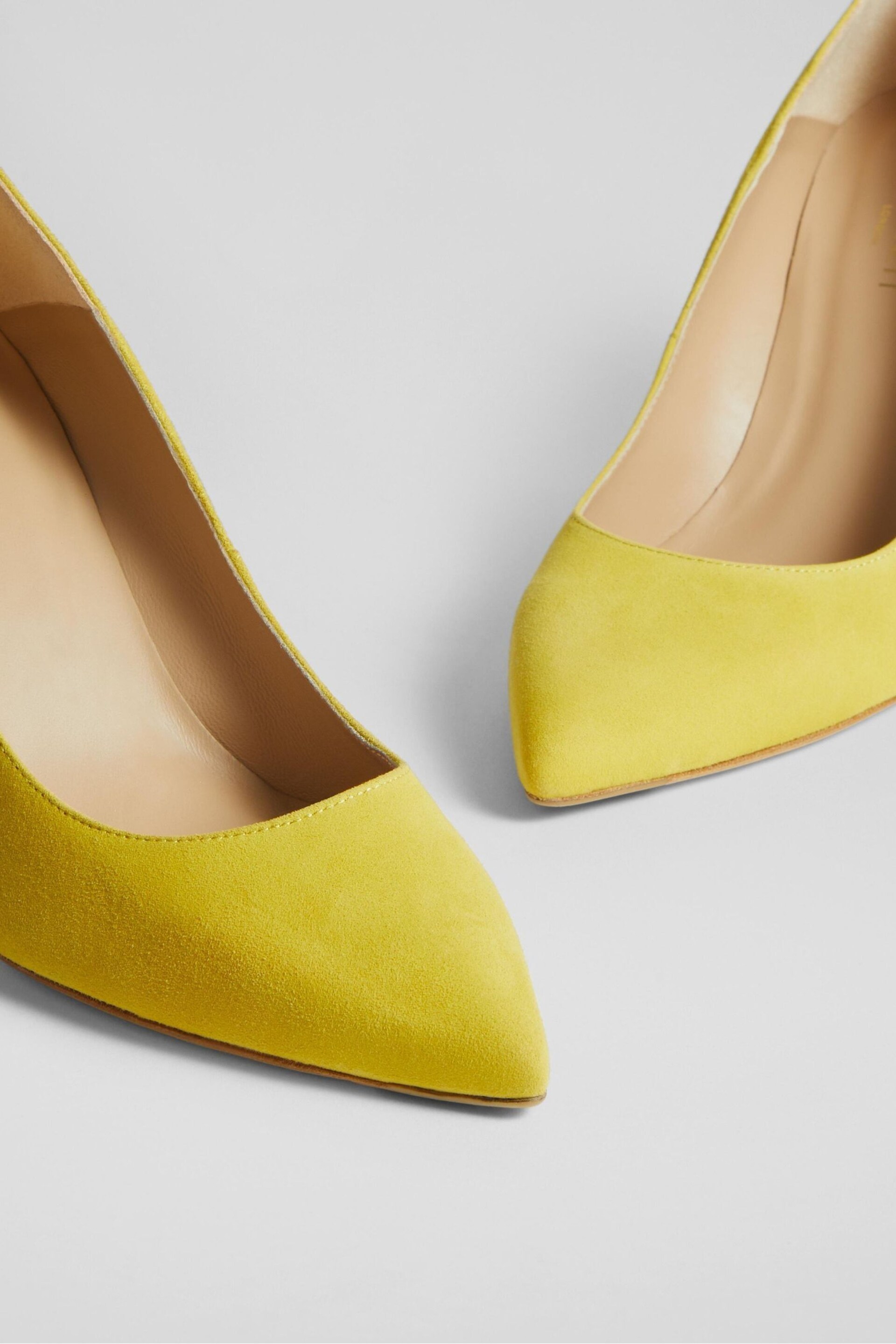 LK Bennett Suede Pointed Toe Courts - Image 3 of 3