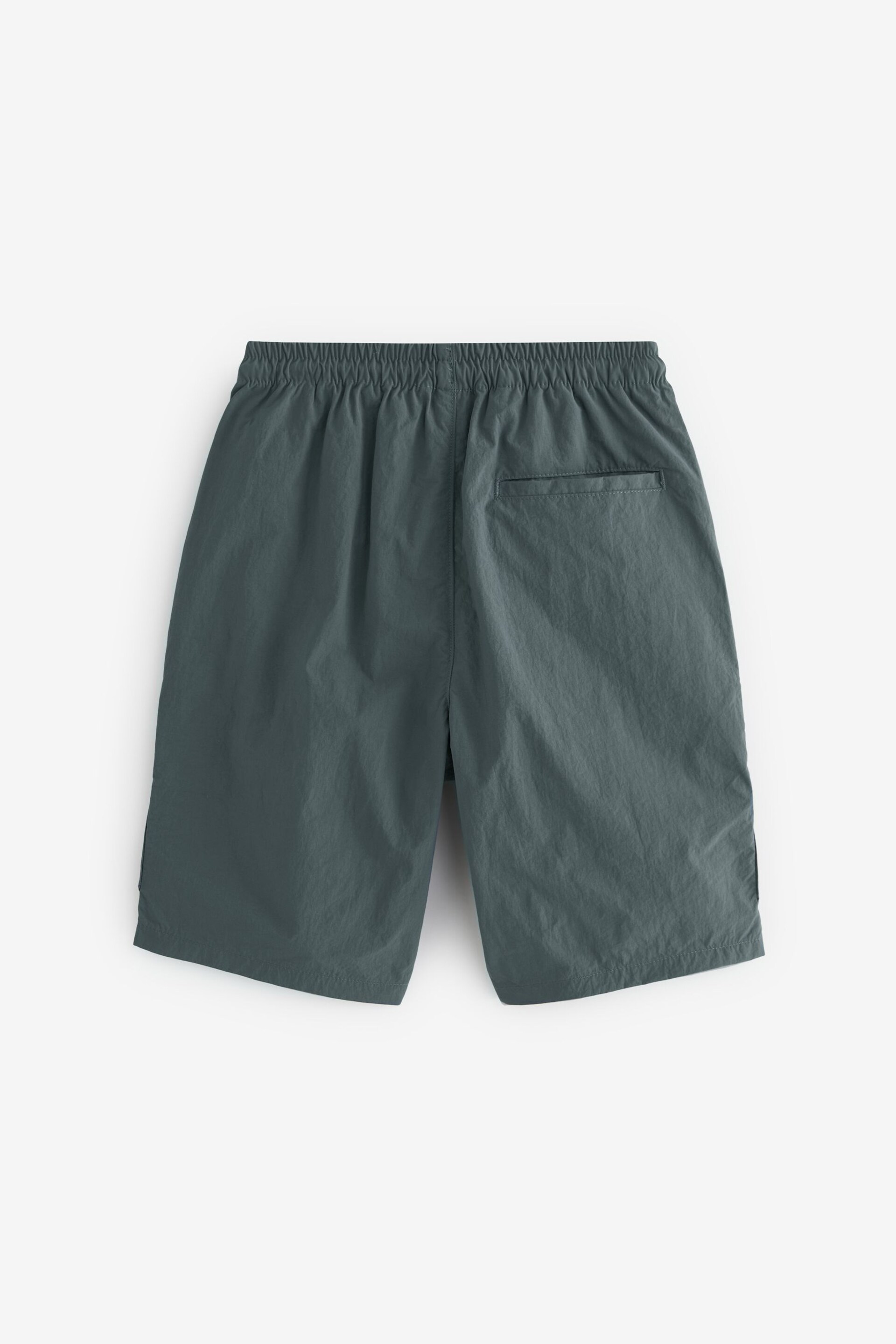 Petrol Blue Zip Pocket Cargo Shorts (3-16yrs) - Image 2 of 3